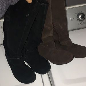 Khombu waterproof boots.